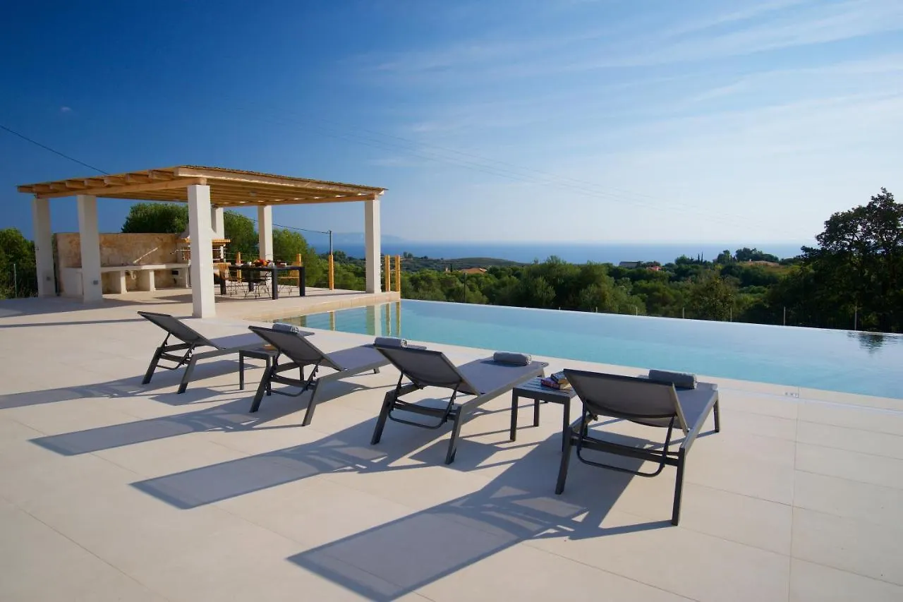 Exclusive Sea View Villa Madelaine Spartia  0*, Spartia (Kefalonia)